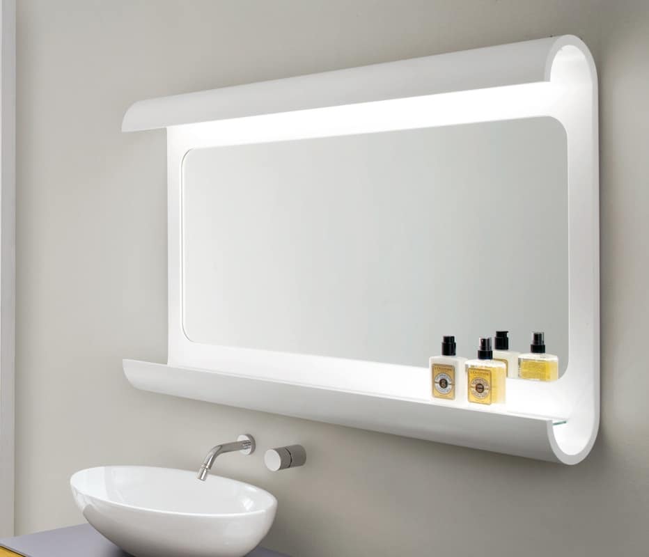 Specchio con luce da bagno From