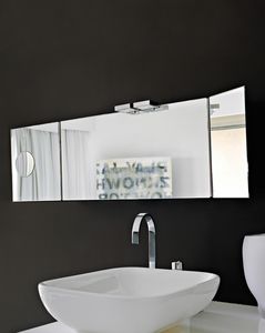 Tris E180, Illuminated mirror with magnifying mirror