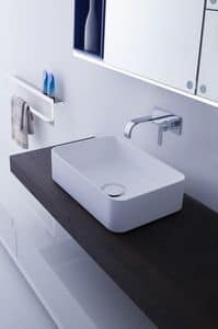 Agor, Roomy and practical sink, made in Tecnoril available in various colors