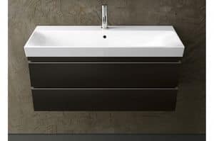 SET-UP Washbasin 91 cm, Washbasin with overflow, various sizes available