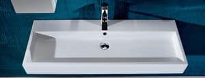 TANK BASIN, Rectangular washbasin, various dimensions