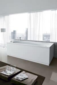 Nova 180x80, Modern bathtub, digital functions, level sensor