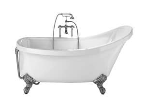 Regal, Classic style bathtub made of acrylic