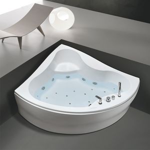 Sinuh, Corner whirlpool bathtub with chromotherapy