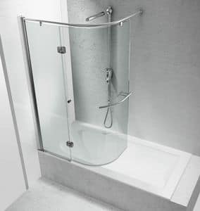 SR, Curved screen for bathtub