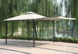 Gazebo 3.3 x 3.3 meters market bar Antigua  AN330POL, Spare cover for gazebo, easy to assemble