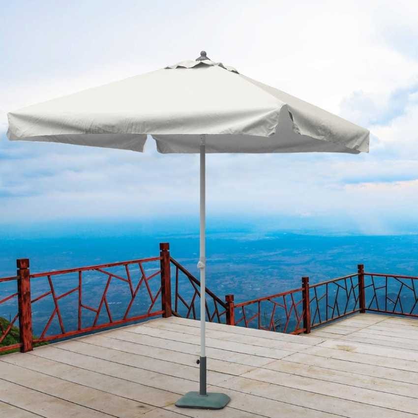 Square parasol with central pole | IDFdesign