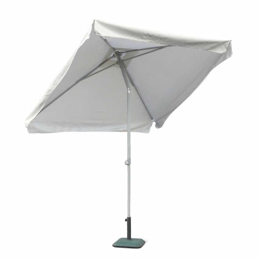 Grammatica maandag Barry Square aluminum parasol with central pole | IDFdesign