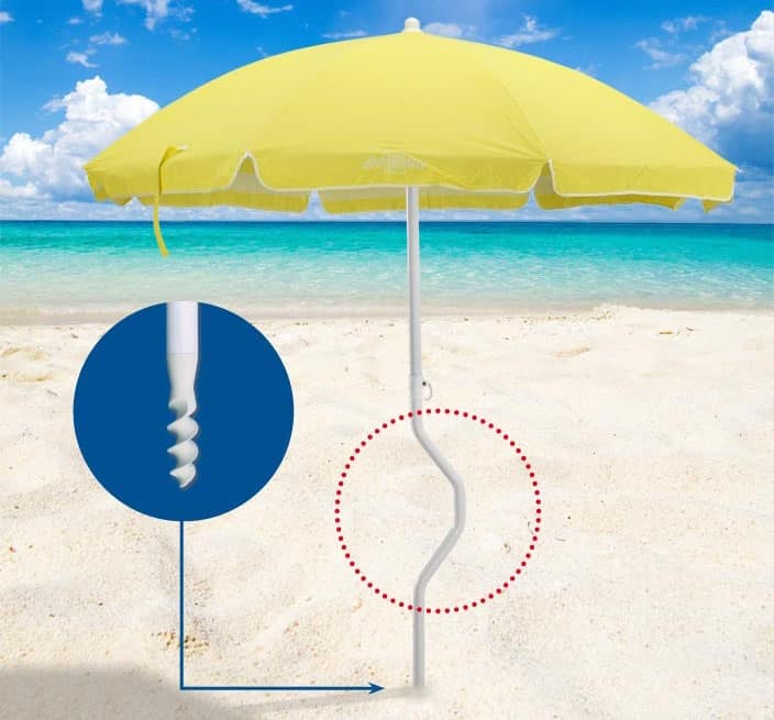 sun protection beach umbrella