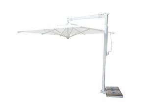 Miramare, Umbrella with fixed arm and swivel side pole