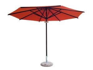 Napoli standard 2, Sun umbrella with round shape, lightweight and elegant