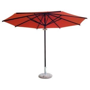 Napoli telescopic, Umbrella for garden with telescopic system
