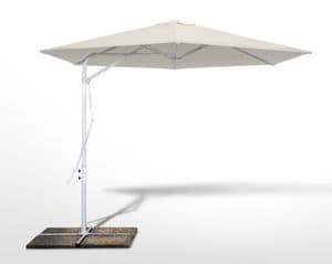 Sunshade hexagonal decentralized garden One Touch  GA300ONE, Garden umbrella, for bars, restaurants and hotels