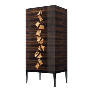700801 Zarafa, Tall chest of drawers in wood
