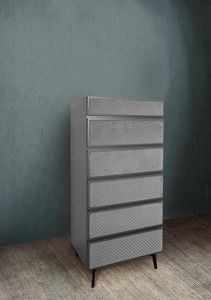 Eos Art. E0012-G, Modern weekly chest of drawers