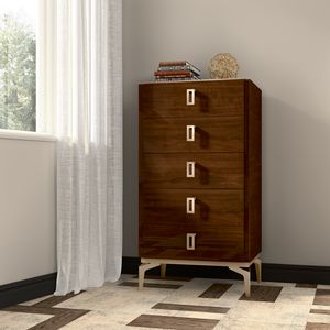 Eva Art. EABNOCM02, Weekly chest of drawers with a contemporary line