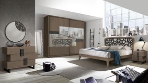 Anna bedroom, Bedroom furniture with a modern design