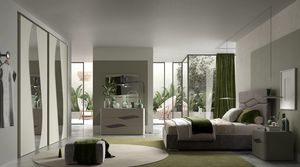 Leaf corda, Bedroom furniture with a clean and linear design