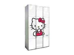 Display Hello Kitty, girl bedroom wardrobe, Hello Kitty wardrobe Wardrobe room