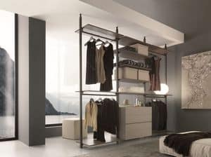 dl300 gotheborg, Cabinet without doors for bedroom, wall mounting