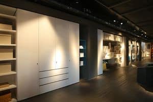 Habitat, Wardrobe customizable, for corridors and laundries