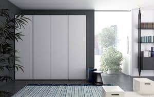 Raggio, Wardrobe with hinged doors for your home