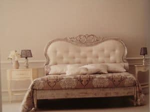 Art. 967, Classic double bed for the bedroom, carved