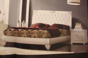 Iride, Double bed, classic, lacquered, for hotels