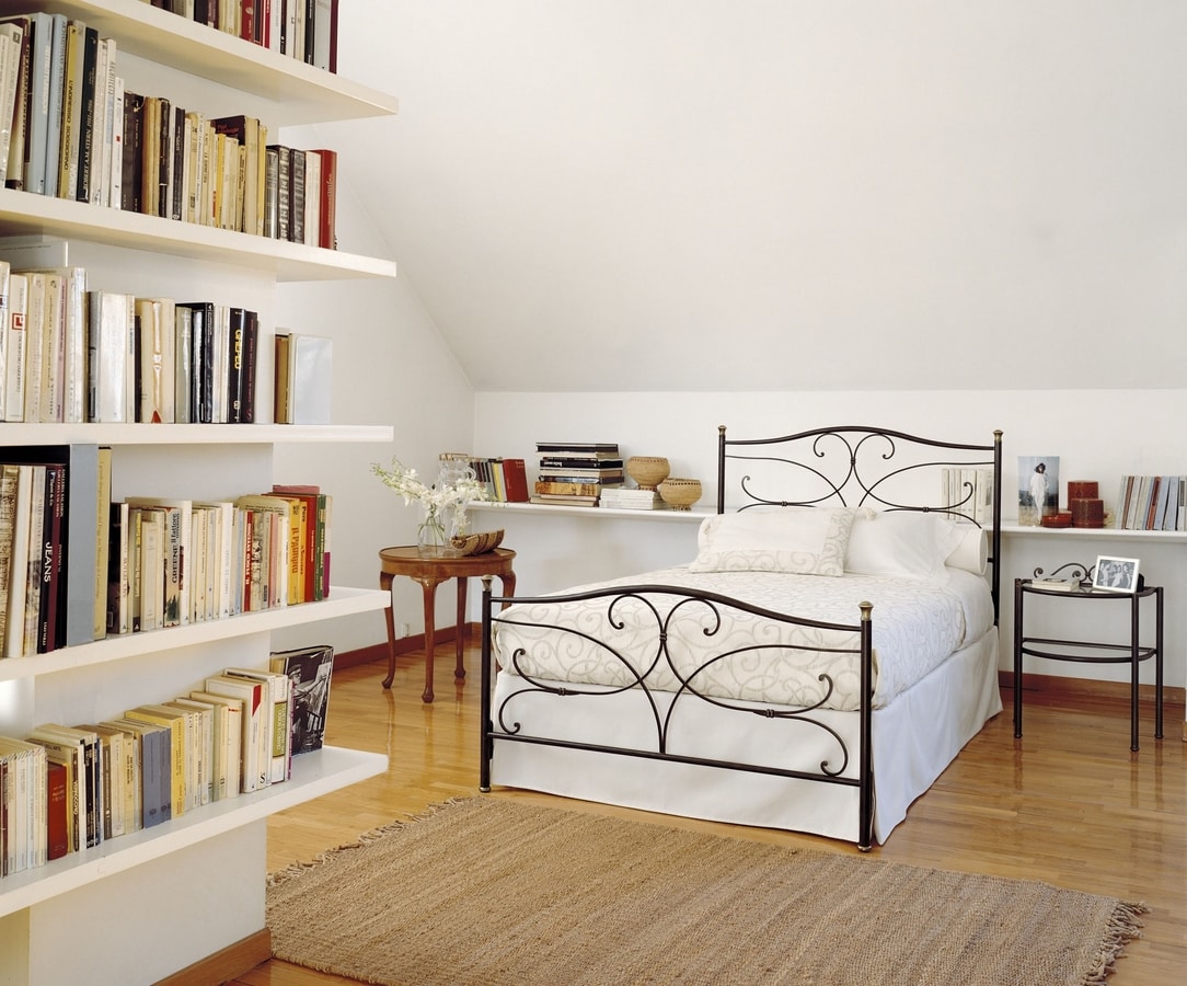 Sibelius, Double bed in forged iron