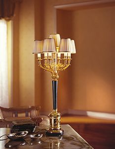 Antoniette TL-07 G, Classic table lamp with 7 lights