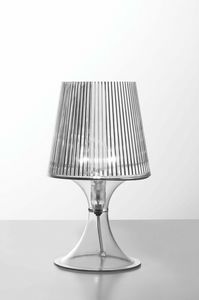 Art. 804 Click, Table lamp in transparent polycarbonate