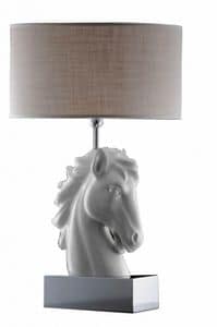 Art. LB344, Table lamp in the form of a horse head