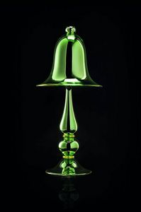 Art. VO 121/T/1, Mirrored glass table lamp