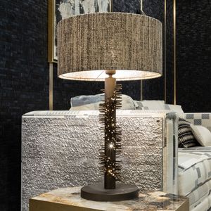 Brush TL, Table lamp with particular plays of light