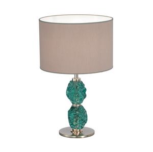 Charme 600/1LM, Table lamp with decorative Murano glass
