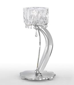 Crystal Blade 512/1L, Elegant table lamp with Murano glass diffuser