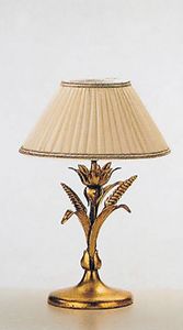 LP.5320/1/B, Table lamp with gold leaf finish