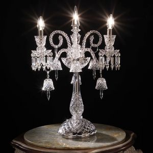 Paris TL-03 N, Table lamp with Bohemian crystals