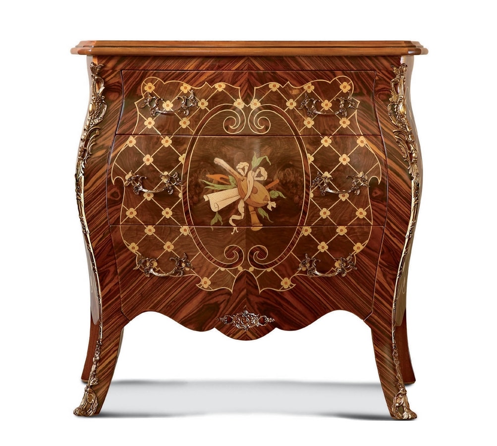Art. 686, Bedside table inlaid