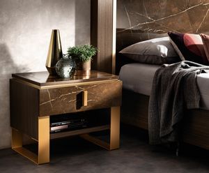 ESSENZA nightstand, Bedside table with a contemporary design