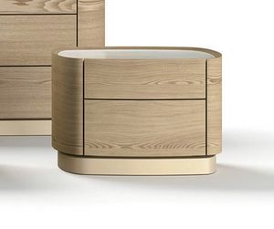 Grace, Bedside table with plinth base