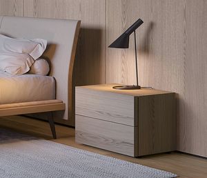 Logo, Nightstand with a minimal and modern design