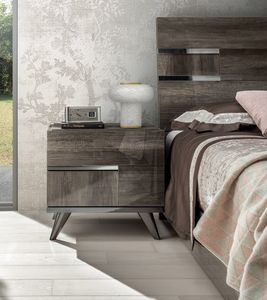 Medea Art. MEBVOCD01, Bedside table with soft-closing and soft-motion guides