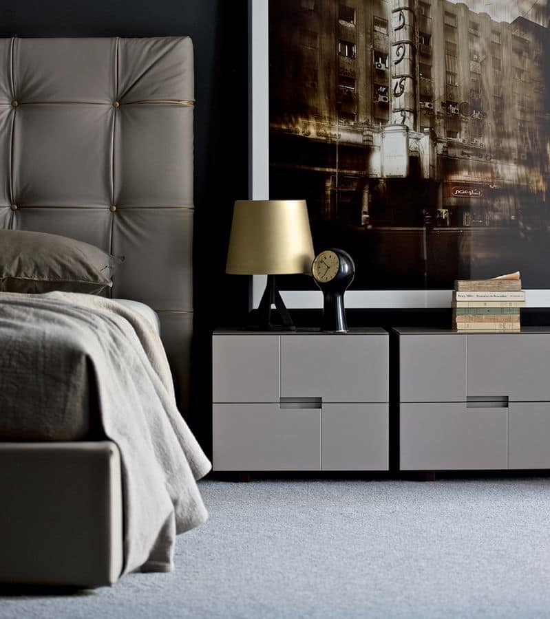 Modern bedside tables for the bedroom