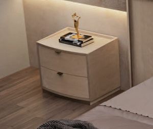 Phoenix Art. P0007-B, Bedside table that enhances the essential beauty of wood