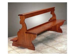 Barocco, Hardwood benches for churches and synagogues