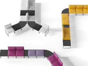 DOMINO, Modular benches for waiting rooms