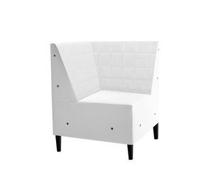 Linear 02456Q, Modular bench with low backrest