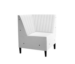 Linear 02456R, Modular bench with striped back