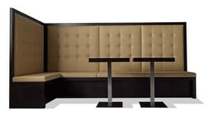 Suite, Padded wall bench for bars and restaurants